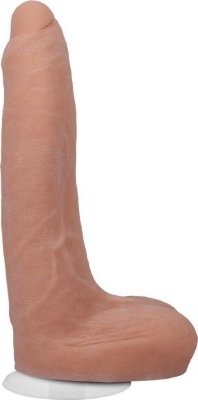 Телесный фаллоимитатор с мошонкой на съемной присоске Owen Gray Signature Cocks - 23,5 см. Длина: 23.5 см. Диаметр: 5.1 см. Любимая фанатами звезда Оуэн Грей теперь может стать вашей. Эта эксклюзивная копия члена, изготовленная вручную из нежнейшего ULTRASKYN для максимального ощущения, идеально передает каждую деталь 9-дюймового члена Оуэна. Он поставляется со съемной присоской Vac-U-Lock для игры без помощи рук и совместим с уплотнительными кольцами страпон систем. Рабочая длина - 19,7 см. Страна: Китай. Материал: ULTRASKYN.
