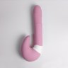 Розовый вибростимулятор зоны G 2-в-1