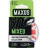 Презервативы в пластиковом кейсе MAXUS AIR Mixed - 3 шт.