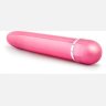 Розовый тонкий классический вибратор Slimline Vibe - 17,8 см.