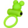Зеленое виброкольцо на пенис A-Toys