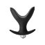 Черная анальная пробка Vibrating Anal Anchor Plug - 10 см. - Черная анальная пробка Vibrating Anal Anchor Plug - 10 см.