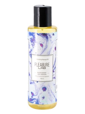 Массажное масло Pleasure Lab Enchanting с ароматом черной смородины и лаванды - 100 мл. Enchanting Massage Oil (черная смородина) с эфирным маслом-афродизиаком (лаванда) способно полностью расслабить тело партнера и очаровать изысканным ароматом со свежими нотками, одаривая небывалой нежностью. Способ применения: аккуратно нанесите масло на свои ладони и медленно продвигайтесь массирующими движениями от ступней к спине и плечам партнера. Масло обеспечит легкое скольжение рук во время массажа, а воздействие на эрогенные зоны тела принесет максимальное расслабление и удовольствие. Подходит для самомассажа. аккуратно нанесите масло на свои ладони и медленно продвигайтесь массирующими движениями от ступней к спине и плечам партнера. миндальное масло, оливковое масло, масло виноградных косточек, масло персиковых косточек, парфюмерная композиция, эфирное масло лаванды, СК-СО2 экстракты (розмарин, плоды черной смородины), натуральный антиоксидант (токоферол (смесь), бета-ситостерол, сквален), витамин Е. Страна: Россия. Объем: 100 мл.