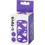 Фиолетовая насадка-сетка на пенис - 7,5 см.  Цена 918 руб. - Фиолетовая насадка-сетка на пенис - 7,5 см.