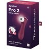 Сливовый вакуум-волновой клиторальный вибростимулятор Pro 2 Generation 3