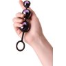 Фиолетово-черные тройные вагинальные шарики TOYFA A-toys
