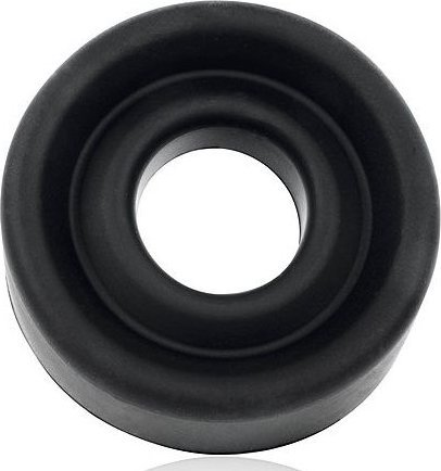 Черная гладкая насадка на помпу размера L