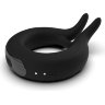 Черное эрекционное кольцо Marry Me Rechargeable Vibrating Cockring