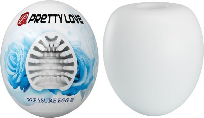 Белый мастурбатор-яйцо Pleasure Egg III Длина: 5.5 см. Диаметр: 5 см. Мастурбатор Pleasure Egg от бренда Pretty Love в корпусе. Водонепроницаемый и компактный, он идеально подходит для интенсивного и комфортного использования. Внутренний ребристый канал и эластичный рукав обеспечивают индивидуальную подгонку и максимальную стимуляцию. Страна: Китай. Материал: термопластичная резина (TPR).