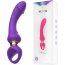 Фиолетовый изогнутый вибромассажер Moon Vibrator - 21,1 см. - Фиолетовый изогнутый вибромассажер Moon Vibrator - 21,1 см.