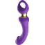 Фиолетовый изогнутый вибромассажер Moon Vibrator - 21,1 см. - Фиолетовый изогнутый вибромассажер Moon Vibrator - 21,1 см.