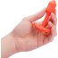 Оранжевая вибропробка для ношения B-vibe Snug Plug 1 - 10 см.  Цена 17 520 руб. - Оранжевая вибропробка для ношения B-vibe Snug Plug 1 - 10 см.