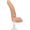 Телесный фаллоимитатор на съемной присоске Quinton James Signature Cocks - 24,1 см.