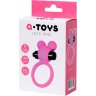 Розовое виброкольцо на пенис A-Toys
