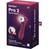 Сливовый вакуум-волновой клиторальный вибростимулятор Pro 2 Generation 3 with app control