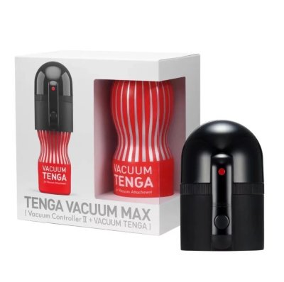 Набор Tenga Vacuum Max: мастурбатор и устройство для создания вакуума  Цена 31 545 руб. Набор Tenga Vacuum Max состоит из вакуумного контроллера и специального мастурбатора TENGA Cup. Контроллер имеет две кнопки для управления 5 режимами: два уровня интенсивности и три ритмичных рисунка всасывания. Vacuum Controller II обладает мощным двигателем, а также клапаном для сброса давления. Благодаря этому устройству ваш мастурбатор получит сверхспособности в стимулировании и подражании оральным ласкам. Vacuum Tenga Cup – мастурбатор разработанный специально для вакуумных насадок. Его внутренняя текстура со спиралями и ребрами усиливает ощущения от всасывания. Для использования снимите наклейку с вентиляционного отверстия на CUP, плотно прикрепите адаптер сверху и поверните блок управления вакуумом до щелчка. Размеры Tenga Vacuum Max - 7,2 х 4,2 см. Страна: Япония. Материал: анодированный пластик, TPE.