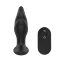 Черная анальная вибропробка Angelina Remote Rotating Plug - 14 см. - Черная анальная вибропробка Angelina Remote Rotating Plug - 14 см.