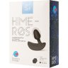 Черная вибропробка с функцией расширения и пультом ДУ Himeros
