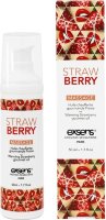 Разогревающее массажное масло с ароматом клубники Gourmet Strawberry - 50 мл.