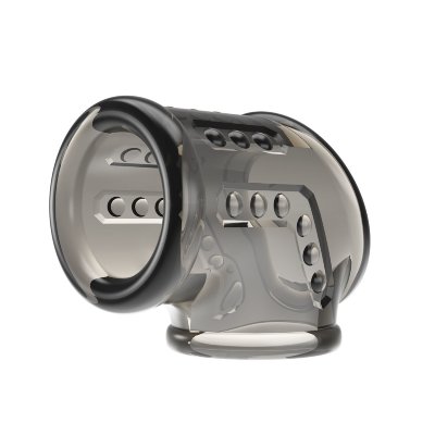 Дымчатая насадка на пенис и мошонку  Цена 641 руб. Длина: 7.2 см. Насадка на пенис с отверстием для мошонки увеличит диаметр члена и продлит эрекцию за счет ограничения оттока крови из полового члена. Насадка так же имеет рельеф для дополнительной стимуляции. Страна: Китай. Материал: термопластичный эластомер (TPE).