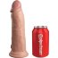 Телесный фаллоимитатор 8 Silicone Dual Density Cock - 22,8 см. - Телесный фаллоимитатор 8 Silicone Dual Density Cock - 22,8 см.