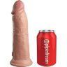 Телесный фаллоимитатор 8 Silicone Dual Density Cock - 22,8 см.