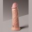 Телесный фаллоимитатор 8 Silicone Dual Density Cock - 22,8 см. - Телесный фаллоимитатор 8 Silicone Dual Density Cock - 22,8 см.