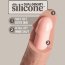 Телесный фаллоимитатор 8 Silicone Dual Density Cock - 22,8 см. - Телесный фаллоимитатор 8 Silicone Dual Density Cock - 22,8 см.