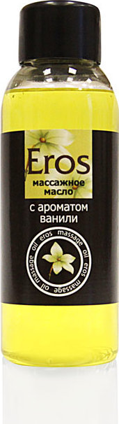 Массажное масло Eros sweet с ароматом ванили - 50 мл.