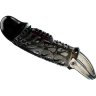 Черная насадка с вибрацией Cecelia - 18,5 см.