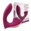 Сливовый L-образный вибромассажёр с вакуумной стимуляцией 3,5’’ Silicone Billow Suction Lover - Сливовый L-образный вибромассажёр с вакуумной стимуляцией 3,5’’ Silicone Billow Suction Lover
