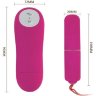 Розовая вибропуля Magic X20 с дистанционным пультом управления 20 режимами вибрации