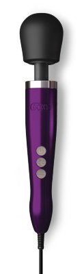Фиолетовый жезловый проводной вибратор Doxy Die Cast - 37 см.  Цена 34 014 руб. Длина: 37 см. Диаметр: 6 см. Шикарный сверхмощный вибратор из Великобритании! Оригинальный массажер от Doxy с подвижной массажной головкой из шелковистого силикона. Плавно регулируемая вибрация (3000-9000 об/мин) позволяет выбрать желаемый уровень интенсивности - даже режим пульсации с возрастающей интенсивностью. Эргономичный дизайн с длинной ручкой легко достигает всех частей тела и внешних эрогенных зон, чтобы побаловать их вибрацией и массажем. Массажную головку можно снять для легкой очистки. Мощный высокопроизводительный массажер работает независимо от аккумулятора с постоянной мощностью. Сетевая вилка с кабелем 3 метра. Страна: Китай. Материал: металл, силикон. Батарейки: работает от Сети.