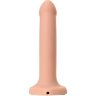 Телесный фаллос с имитацией эякуляции Silicon Cum Dildo L - 19,6 см.