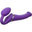 Фиолетовый безремневой вибрострапон Silicone Bendable Strap-On - size M  Цена 15 265 руб. - Фиолетовый безремневой вибрострапон Silicone Bendable Strap-On - size M
