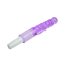 Фиолетовый вибратор с дополнительными отростками - 21 см.  Цена 1 711 руб. - Фиолетовый вибратор с дополнительными отростками - 21 см.