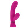 Розовый вибростимулятор-кролик Next Wave - 16,3 см.