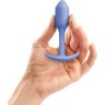 Сиреневая анальная пробка для ношения Snug Plug 1 - 9,6 см.