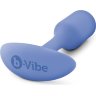 Сиреневая анальная пробка для ношения Snug Plug 1 - 9,6 см.