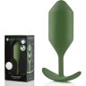 Пробка цвета хаки для ношения B-vibe Snug Plug 4 - 14 см.