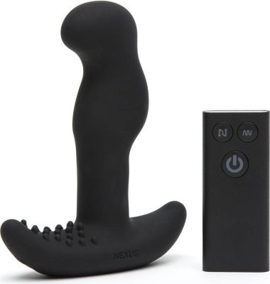 Массажер простаты Nexus G Stroker с пультом ДУ Длина: 14 см. Диаметр: 4 см. Nexus G Stroker - поистине уникальная и универсальная игрушка, которая способна подарить удовольствие и мужчине и женщине. Анальные игры, проникновение во влагалище, массаж предстательной железы, стимуляция точки G и внешняя стимуляция - все это в одной игрушке! Стимулятор имеет анатомически правильную, эргономичную форму, благодаря которой происходит интенсивная стимуляция в нужных местах. Широкое основание играет роль безопасного ограничителя. Усеянное мелкими рельефными шипами, оно обеспечивает дополнительную стимуляцию промежности. В основании G Stroker под нежным силиконом находятся небольшие бусинки, которые двигаются вверх-вниз и нежно стимулируют область ануса или преддверия влагалища. 6 режимов вибрации, 3 уровня скорости движения бусин. Водонепроницаемый. Заряжается от магнитного зарядного устройства, которое предусмотрено в комплекте, вам не придется беспокоиться о батарейках. В комплекте пульт дистанционного управления, а также есть кнопки на самой игрушке для удобного переключения режимов. Рабочая длина - 11,4 см. Страна: Китай. Материал: силикон. Батарейки: встроенный аккумулятор.