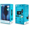 Черная вибропробка для ношения Vibrating Snug Plug 5 - 16,5 см.