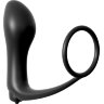Анальная пробка с вибрацией с эрекционным кольцом Ass-Gasm Cockring Vibrating Plug