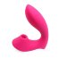 Розовый L-образный вибромассажёр с вакуумной стимуляцией 3,5’’ Silicone Billow Suction Lover - Розовый L-образный вибромассажёр с вакуумной стимуляцией 3,5’’ Silicone Billow Suction Lover