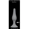 Серая анальная пробка Slim Anal Plug Large - 12,5 см.