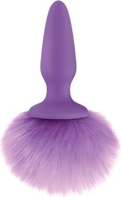 Фиолетовая анальная пробка с фиолетовым заячьим хвостом Bunny Tails Purple  Цена 4 088 руб. Длина: 17 см. Диаметр: 3 см. Фиолетовая анальная пробка с фиолетовым заячьим хвостом Bunny Tails Purple. Пробка выполнена из силикона, хвост - из искусственного меха. Рабочая длина - 7 см. Страна: Китай. Материал: силикон.