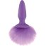 Фиолетовая анальная пробка с фиолетовым заячьим хвостом Bunny Tails Purple  Цена 4 088 руб. - Фиолетовая анальная пробка с фиолетовым заячьим хвостом Bunny Tails Purple