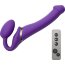 Фиолетовый безремневой вибрострапон Vibrating Bendable Strap-On - size L  Цена 17 716 руб. - Фиолетовый безремневой вибрострапон Vibrating Bendable Strap-On - size L