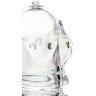 Прозрачная насадка на пенис TOYFA A-Toys с расширенной головкой - 15,3 см.
