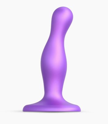 Фиолетовая насадка Strap-On-Me Dildo Plug Curvy size S  Цена 6 908 руб. Длина: 14.5 см. Диаметр: 2.85 см. Побалуйте себя новыми предметами из линейки Dildo Plug, которые разработаны специально под анатомические изгибы тела. Его форма имеет 2 утолщения, одно в виде классической шарообразной, а второе более вытянутое и широкое. Такая конструкция позволит вам медленно продвигаться и смаковать каждое движение. Фаллоимитатор изготовлен из жидкого силикона, который обеспечивает мягкое, гладкое и эластичное покрытие. Dildo Plug оснащен присоской, поэтому подойдет для соло-игр, а также он совместим со всеми креплениями для фаллоимитаторов от бренда. Страна: Франция. Материал: силикон.